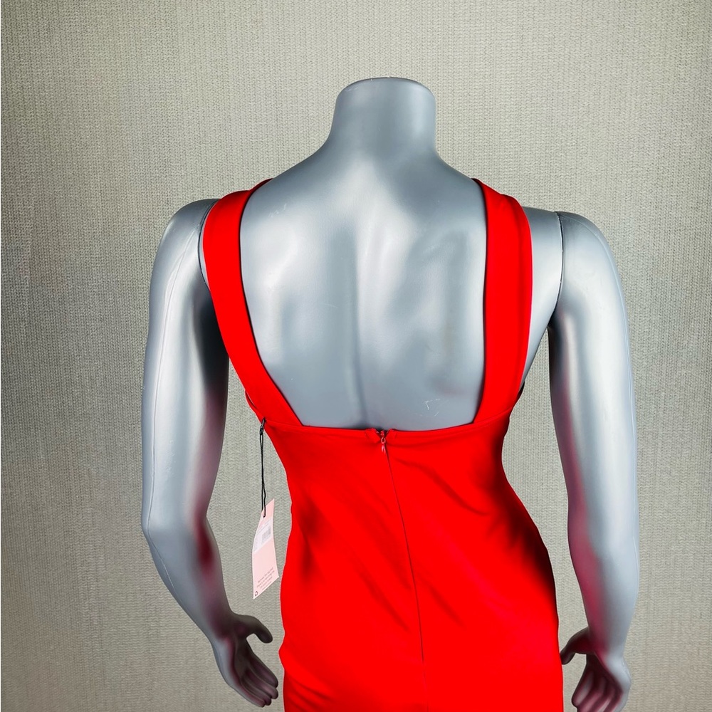 TIE RACK HALTER MAXI DRESSRED - Picture 7 of 8